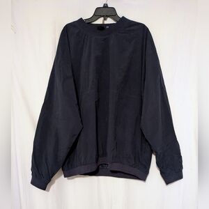 USA OLYMPIC Navy Blue Long Sleeve Pullover Windbreaker Mens XXL Tall
